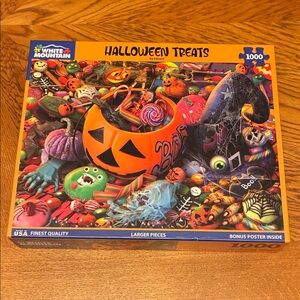 White Mountain Halloween Treats 1,000 Piece Puzzle